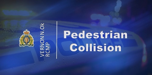 stock image blue background pedestrian collision in text
