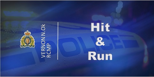 stock image blue background hit and run in text